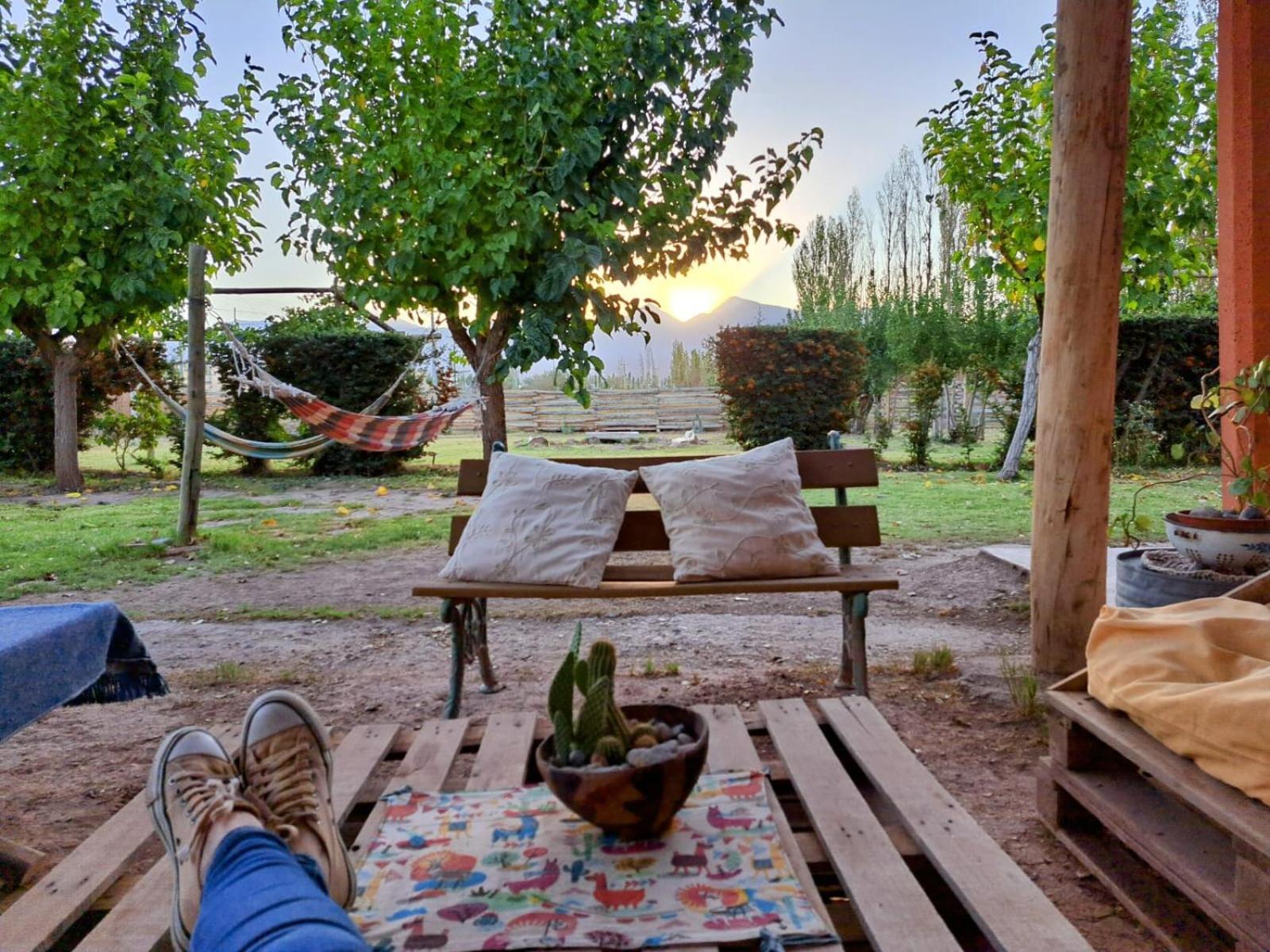 Aire De Barreal Hostel Andino Экстерьер фото