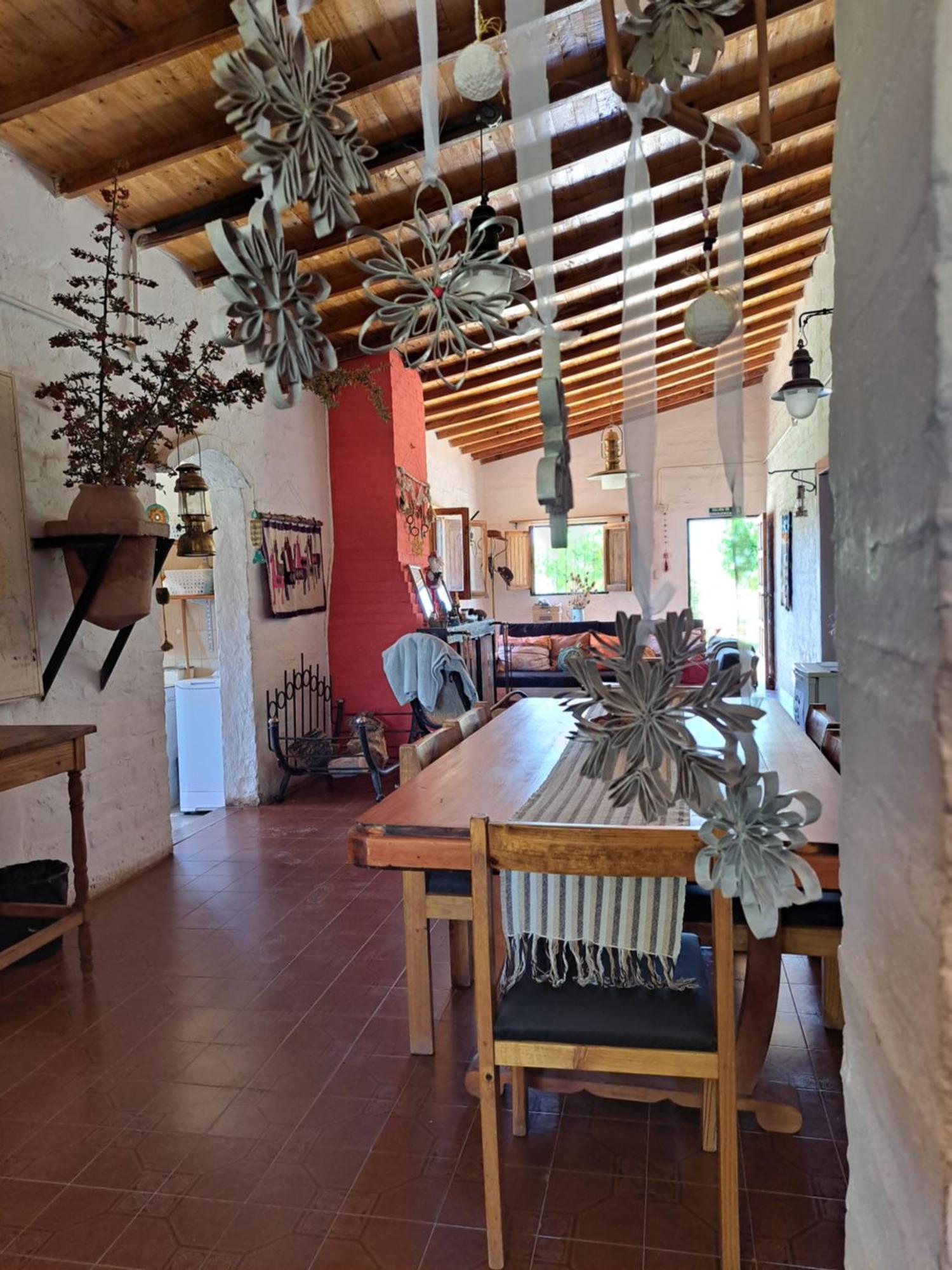 Aire De Barreal Hostel Andino Экстерьер фото